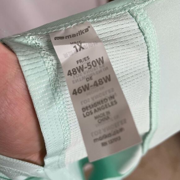 Marika Curves Mint Ventilated Tank - Women’s 1X - Picture 7 of 8